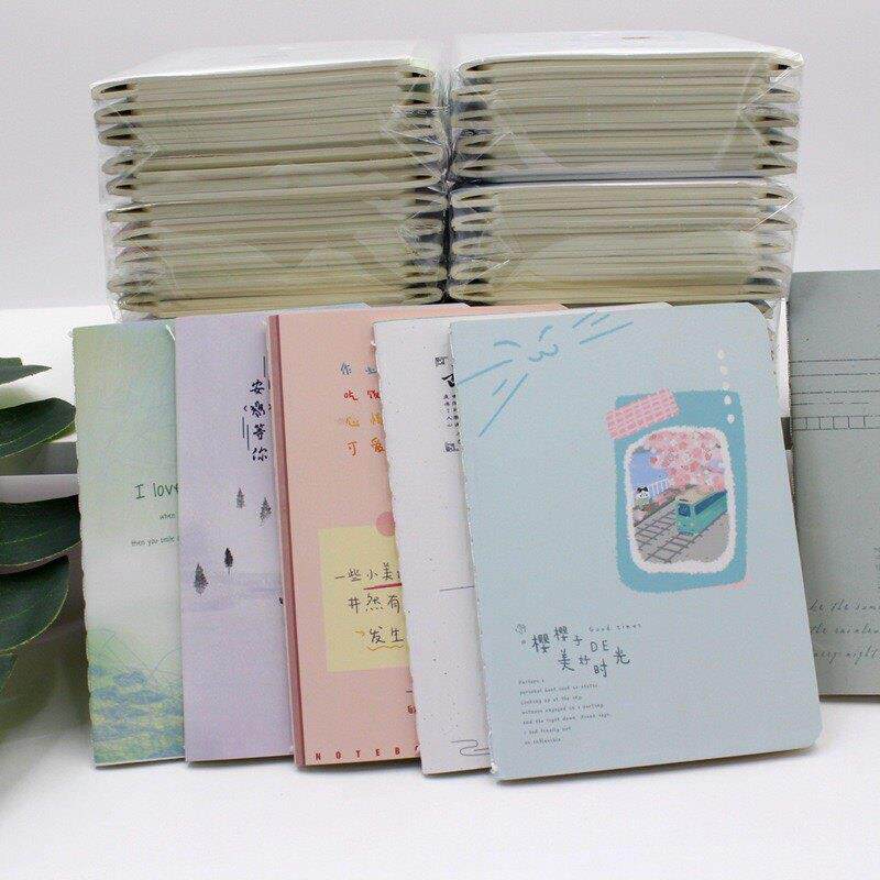 10本装50k小号车线笔记本学生小本子线装记作业小本奖品奖励礼物