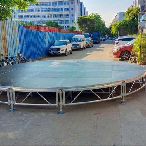 广东厂家直销铝合金圆形可移动舞台 1*1m其他异形可做