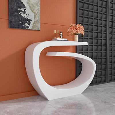 酒店客厅家庭壁挂式入口桌灯豪华入口桌艺术入口桌条状现代简单端