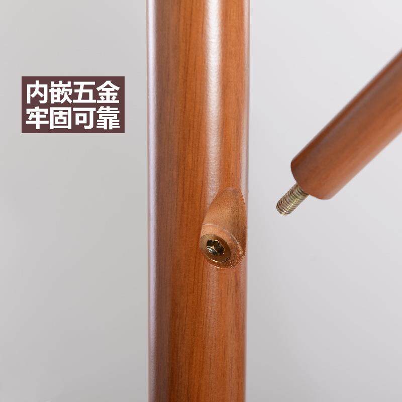 落地衣衣帽简架欧式卧BS2047室易创意木质挂衣架挂服架子