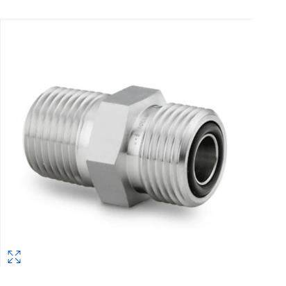 世伟洛克SS-12-VCO-1-12不锈钢面密封接头外螺纹NPT3/4in.x3/4in.