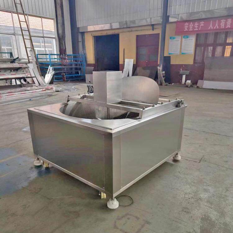 电磁油炸机厂家现货小鱼仔油炸机豆腐泡油炸机全自动油炸机