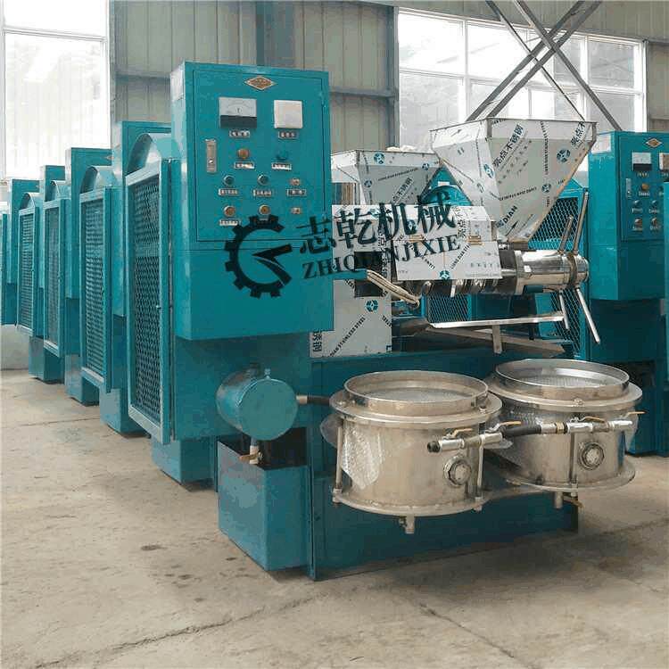 油坊全套榨油设备河南螺旋榨油机热榨花生菜籽机器
