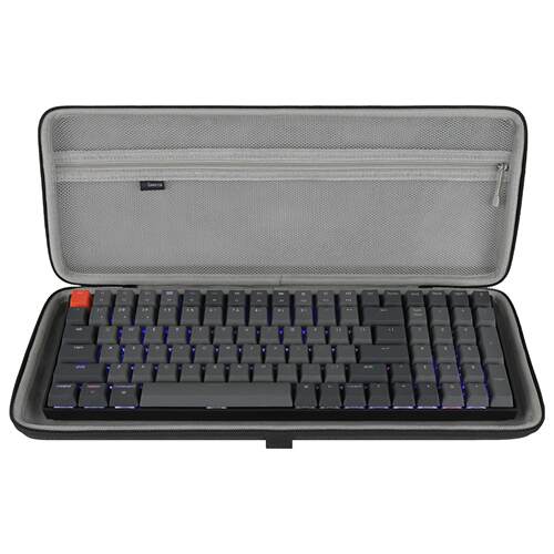 Geekria极客悦耳适用Nuphy air96 v2佐赫z100便携数码键盘硬包
