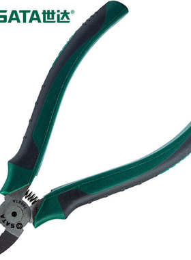 世达70921A日式塑料水口钳斜嘴钳斜口钳偏口钳斜咀钳电子钳6英寸
