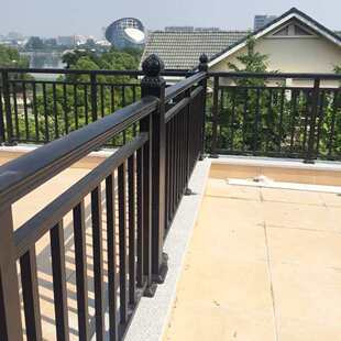 建筑铝艺护栏围栏焊接阳台室外栏杆铝合金庭院安全走廊花园配件款