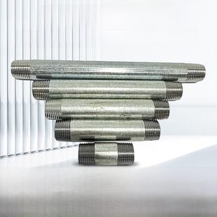 镀锌管对丝加厚外螺纹定制长度双头丝1寸4分65DN20双头丝水管接头