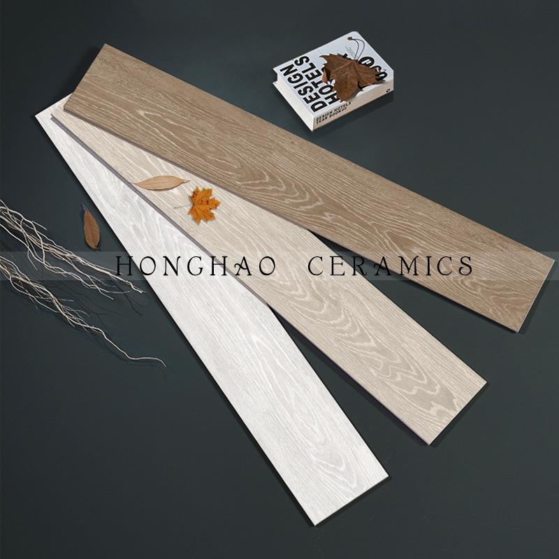 新款直销哑光仿古全瓷木纹砖200×1200客厅房间仿木地板瓷砖卧室