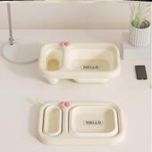 家用分割可折叠脸盆便携式 旅行婴儿脸盆洗屁股分区分区洗衣盆