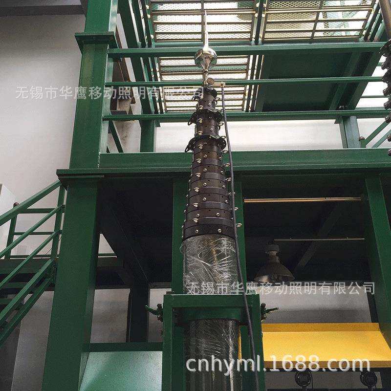 车避雷雷升降杆避载塔避雷针塔手摇升降电515动升降杆桅杆