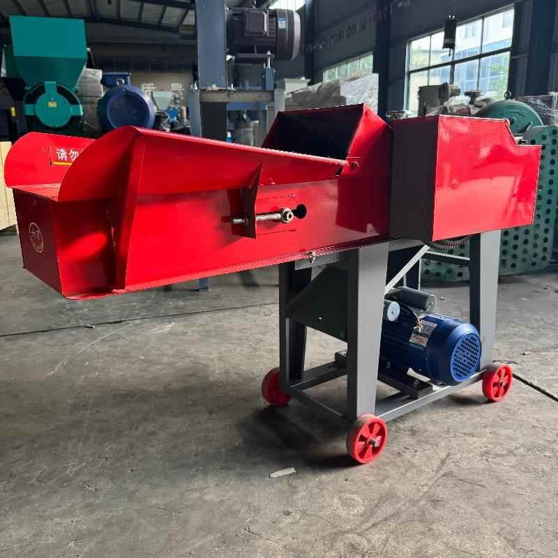 家用电养殖饲料铡草机新款铡草揉丝机超细牧草打浆机