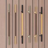 中式 门拉手玻璃门拉 大门把手实木门把手酒店会议室定制包间对开