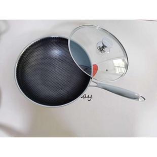 厂家批发锅具不锈钢锅具三件套不粘锅套装 炒锅汤锅煎锅礼品厨房