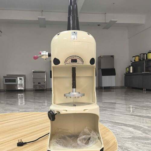 刨冰机商用雪花绵绵冰机全自动带罩奶茶店设备厂家可定110V美规
