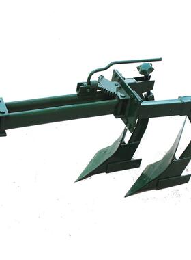 手扶拖拉机履带加重双铧犁耕地翻松土犁铧plough10-18马力铧式犁