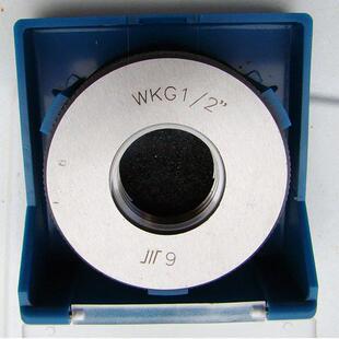 成量老标zg环规英制螺纹量规密封锥管螺纹环规WKG3/8螺纹规通止规