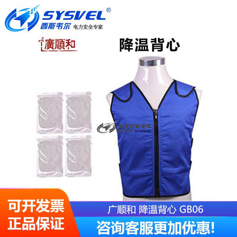 广顺和 无需冰箱降温背心户外夏季防暑降温服户外训练工作服 GB06