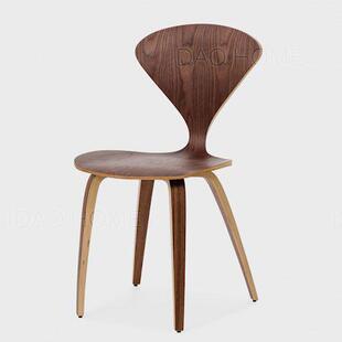 GLA02i7FdaoHIA设个性 计师木弯曲多层板飘带实椅扶手椅餐椅舒适简