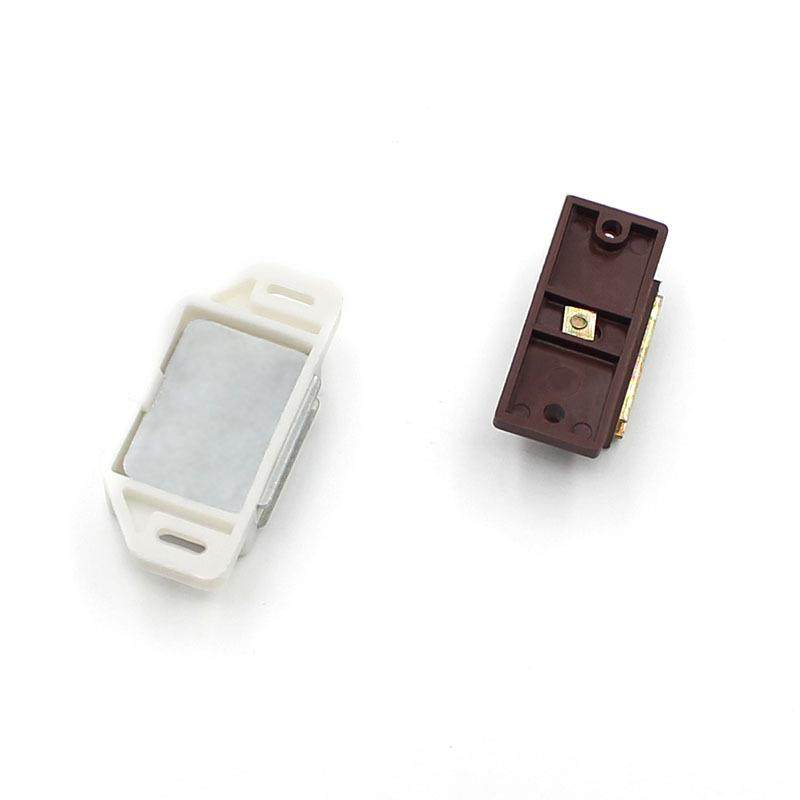 新款直销强磁柜吸磁吸橱柜衣柜门吸磁碰塑料单门吸双门吸磁夹柜吸