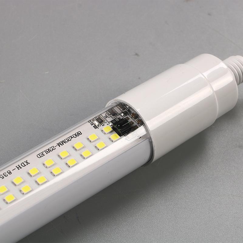 led太阳能T8防水灯管室内外防水广告灯管阳台楼道应急地摊日光管