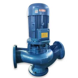 GW管道泵GWP管道排污泵无堵塞排污泵80GW65 7.5KW污水泵抽水泵