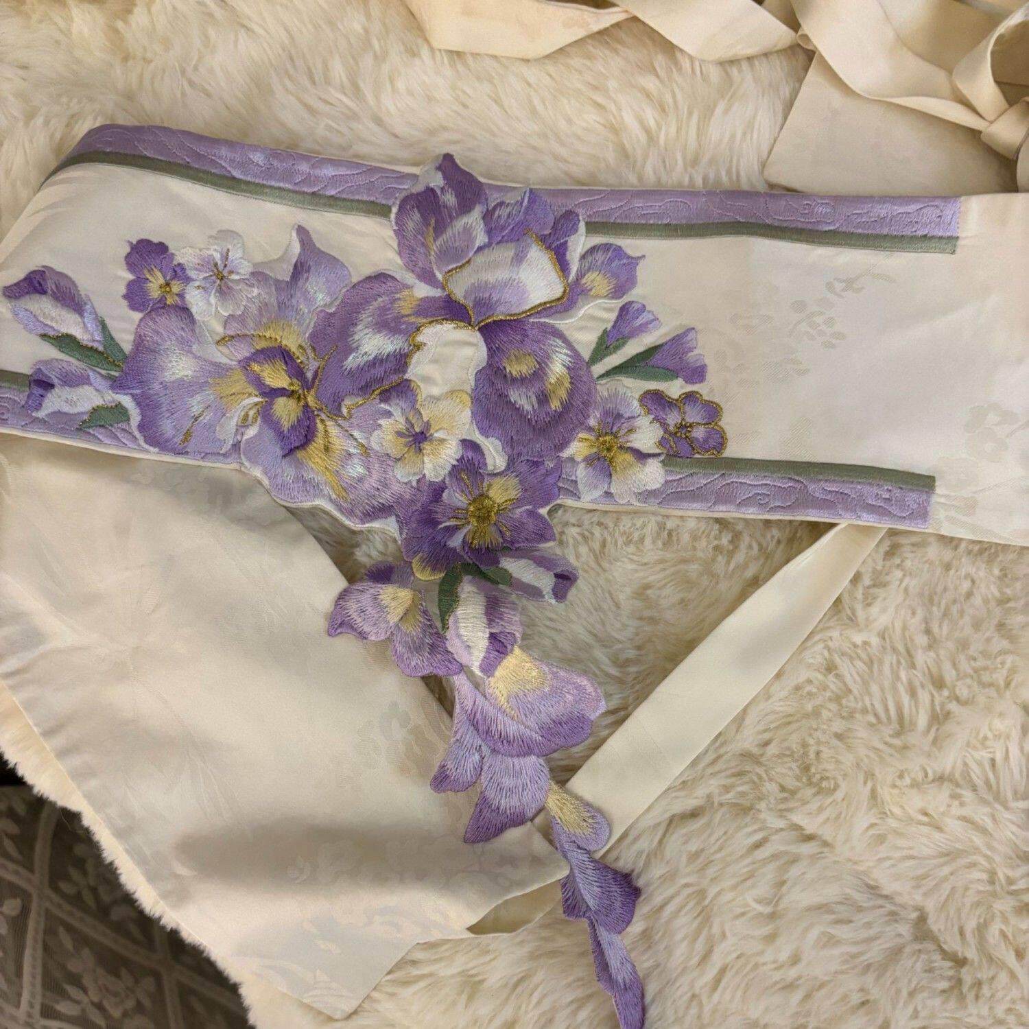 国风绣品 腰封集合古风配饰花卉刺绣女士腰带汉服装饰新中式配饰
