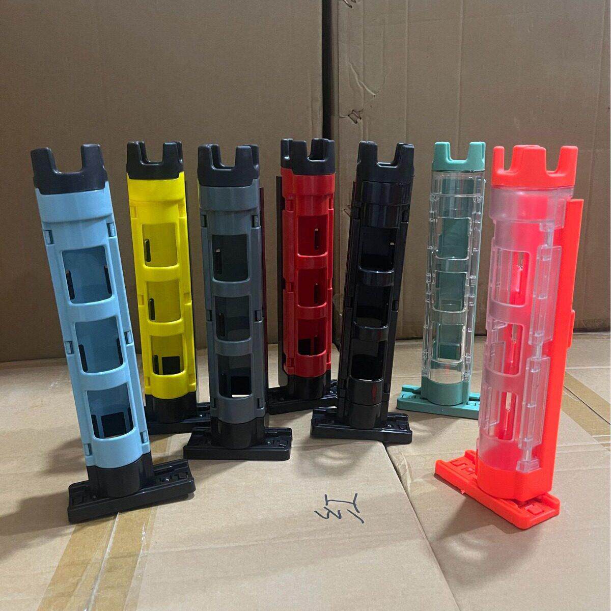 跨境热销路亚钓箱配件立杆器鱼竿支架插竿筒船钓杆架钓桶渔具