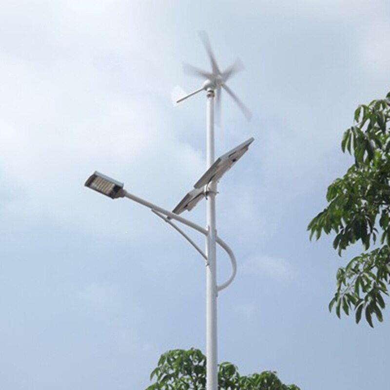 太阳能风光互补路灯风力发电路灯杆灯风光互补太阳能风力发电灯