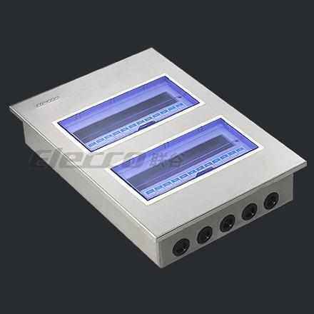 联谷直供不锈钢配电箱 PZ30照明箱36回路 DZ47空开关箱 36#