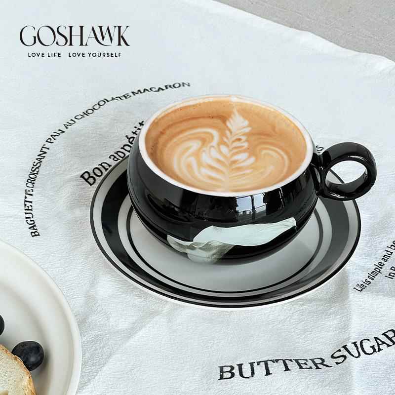 GOSHAWK咖啡杯刀叉勺三件套充气沙发家用桌面花瓶微瑕不退不换