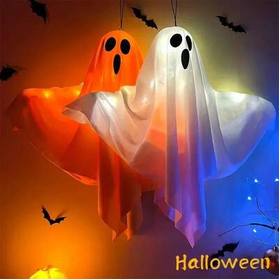 Halloween LED Glow Ghost Home Indoor Outdoor Decoration Part