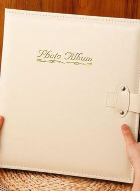 相册家用大容量本5寸6寸1000张纪念册家庭影集皮质宝宝成长纪录册