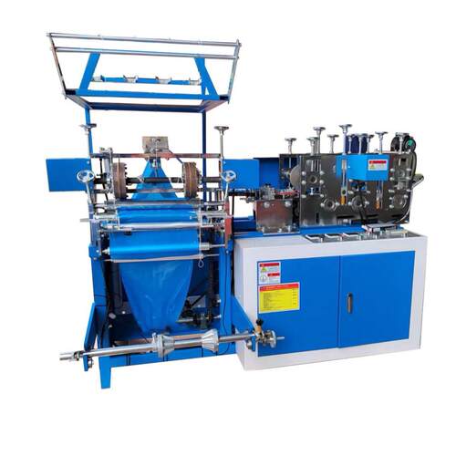 机械一次性CPE塑料鞋套无纺布条加固防水防尘鞋套机源头厂家