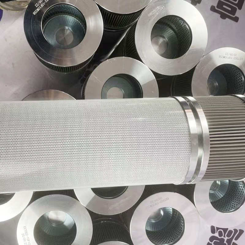 风机风电齿轮箱用滤芯 煤矿磨煤机液压油过滤器用 不锈钢折叠滤筒