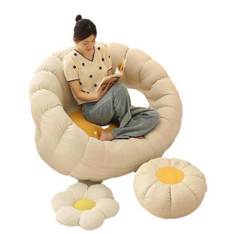 懒人沙发卧室可躺可睡豆袋阳台休闲躺椅榻榻米小沙发小户型双人,住宅家具,懒人沙发,淘宝优惠券,粉丝福利购,淘宝优惠卷