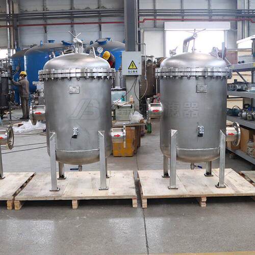 304 不锈钢保安过滤器 大流量 5μm 精密过滤 RO 反渗透纯水设备