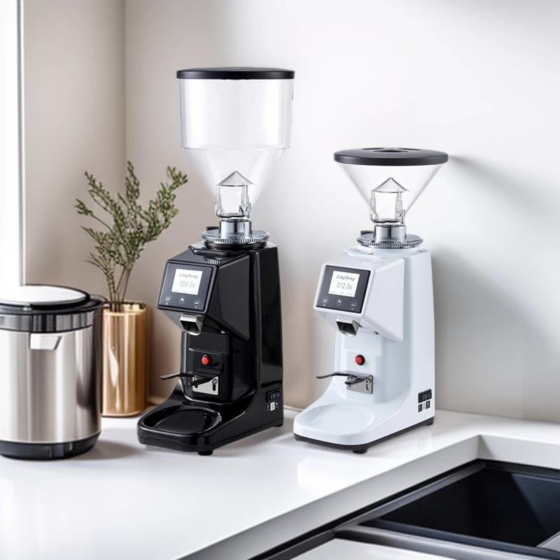 电动咖啡豆研磨机家用意式浓缩咖啡磨豆机110V厂家直供