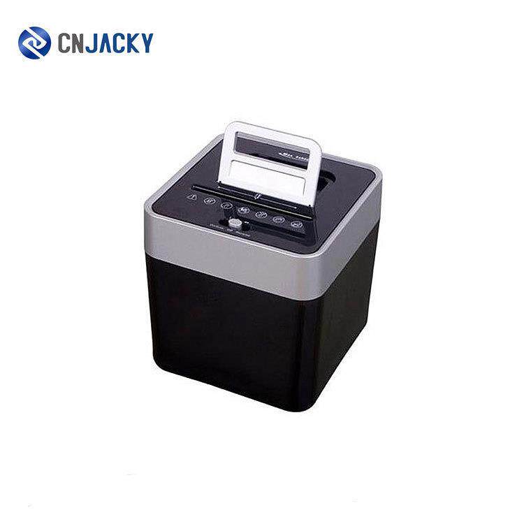 电动碎纸机小型办公家用工业碎纸机A4纸文件粉碎机自动进纸卡