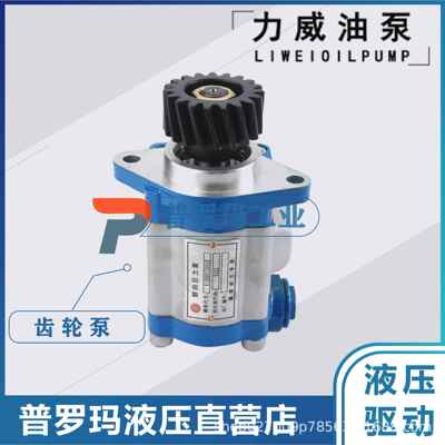 二汽4BTA工程机械 特种设备合肥力威 液压动力油泵 QC18+20/20-EQ