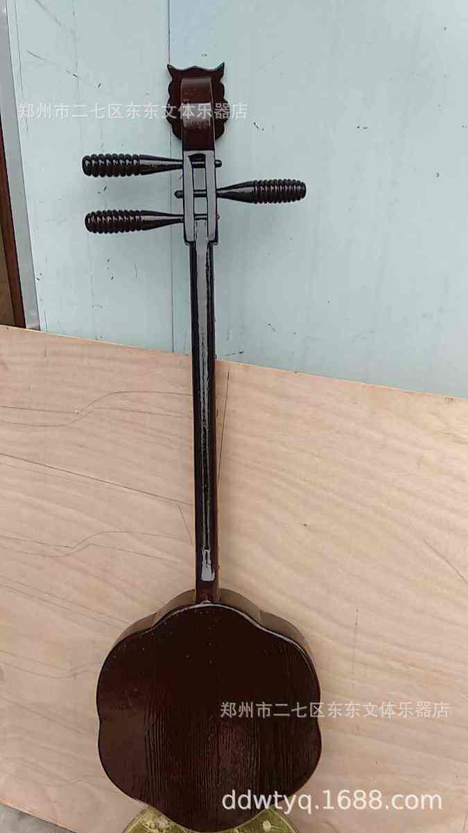 Струнодержатель для скрипки 全木质道具乐器秦琴梅花琴中阮琵琶三弦非真乐器