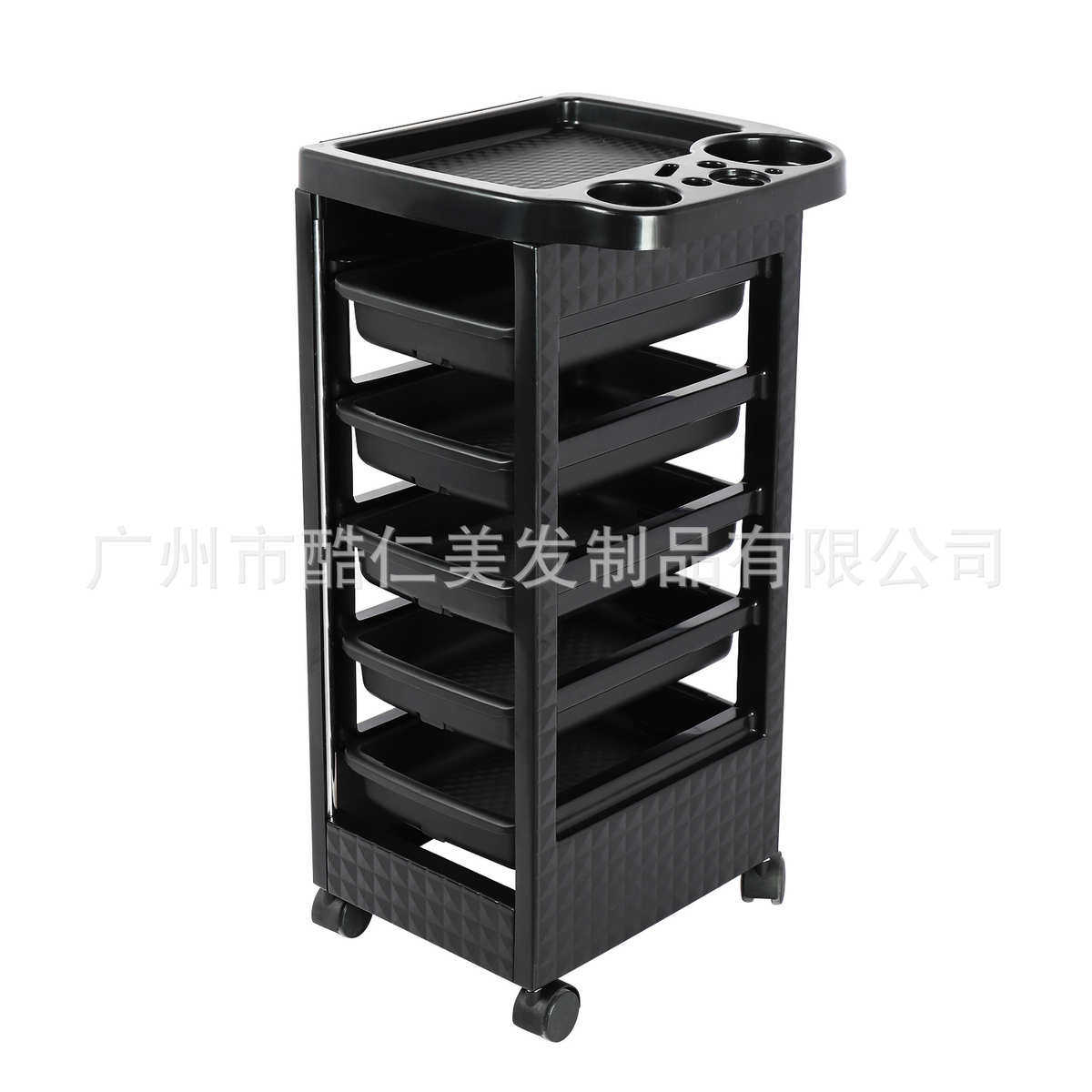 美容院美发车 理发店发廊工具小推车 5层带轮手推小车厂家批发