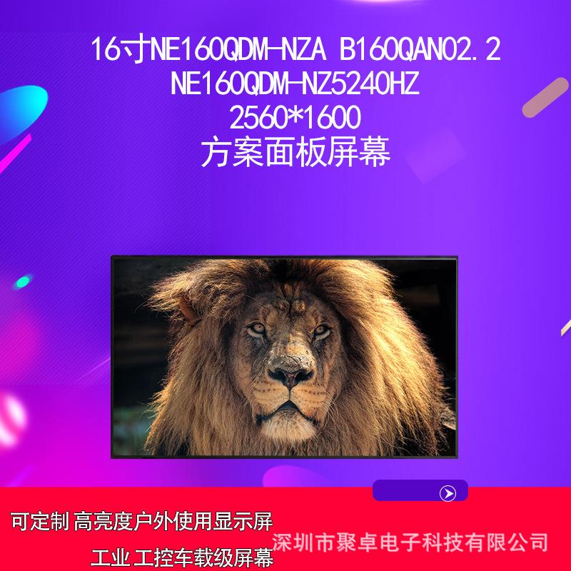 16寸NE160QDM-NZA B160QAN02.2 NE160QDM-NZ5240HZ方案面板屏幕图片