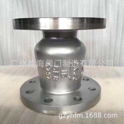 法兰立式止回阀不锈钢304管道消声逆止阀单向阀DN15-200H42W-16P
