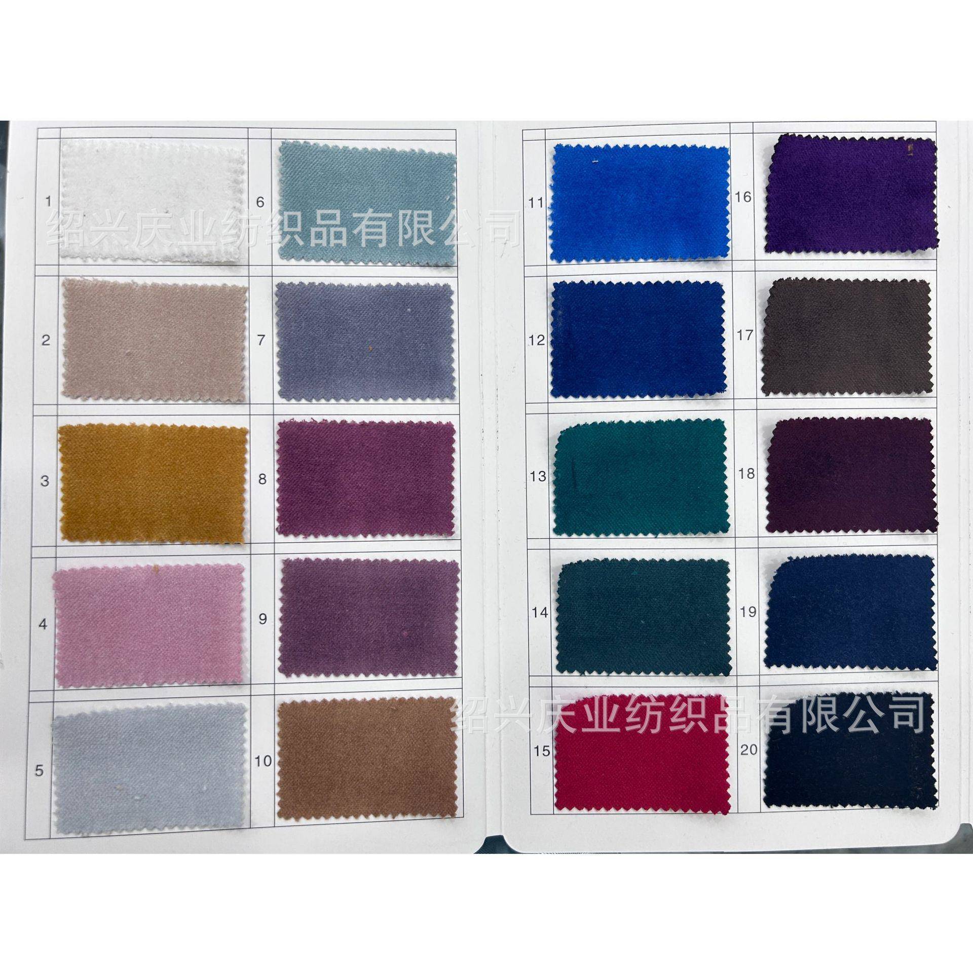 全棉平绒 96*82 现货供应 梭织绒布 全棉天鹅绒