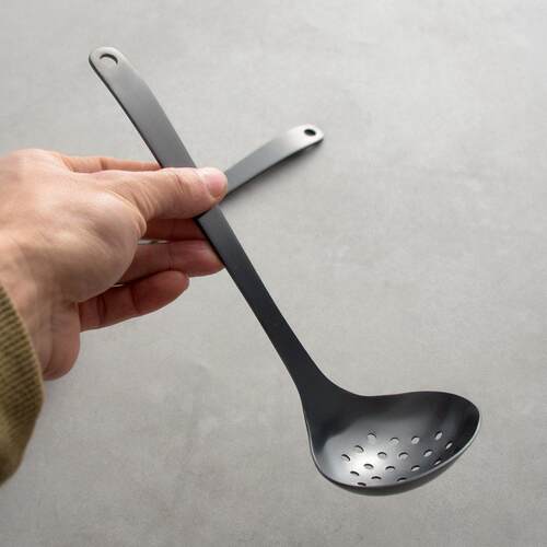 304 Stainless steel black Hot pot Drink soup spoon large