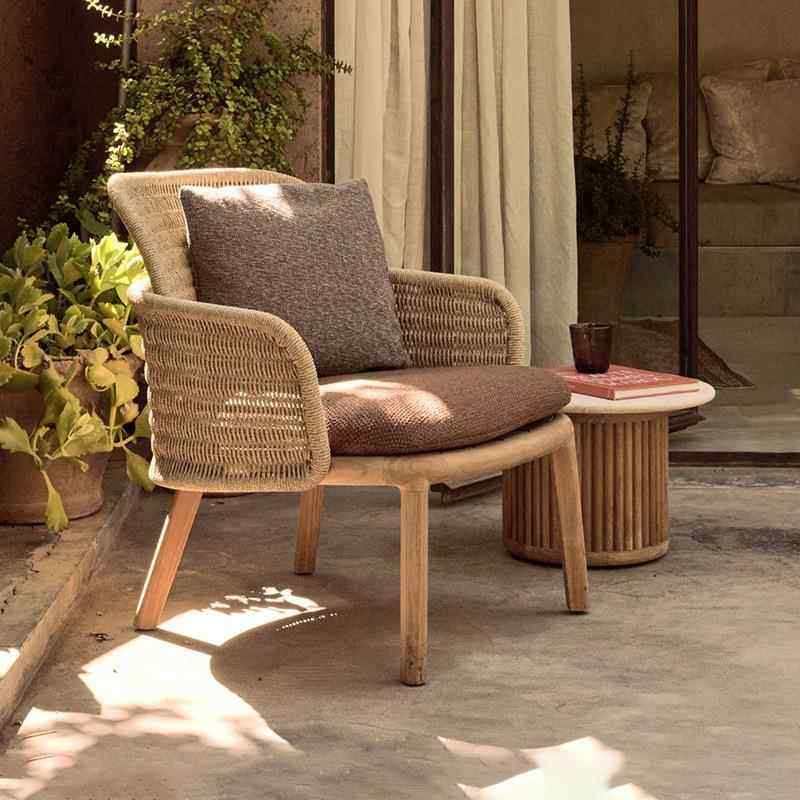 北欧户外沙发庭院阳台柚木藤沙发合防水防晒别4墅花园编外户家组,住宅家具,户外沙发,淘宝优惠券,粉丝福利购,淘宝优惠卷