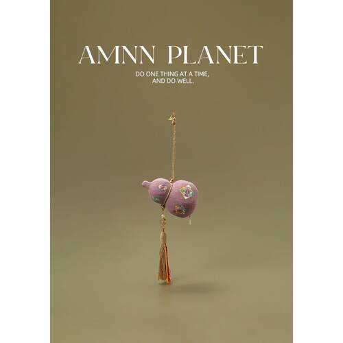 AMNN 新中式立体葫芦刺绣香囊挂件古风汉服配饰吊坠小香袋包挂饰