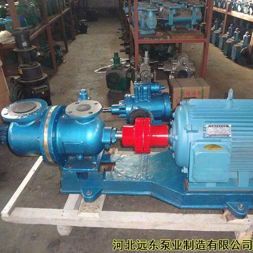 机床冷却液输送泵GR70*W21三螺杆泵轻油装车泵配15kw-4电机