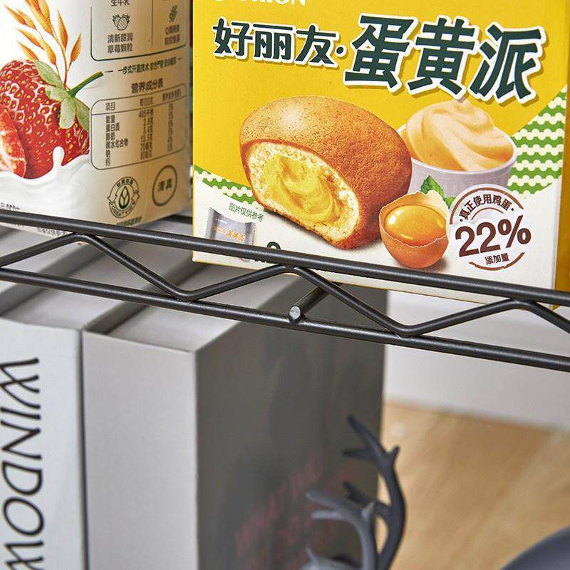 多功能铁艺家用可移动多层置物架 厨房收纳架 客厅植物摆放展示架