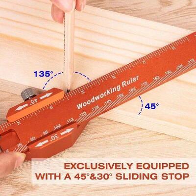 HOT SALE Woodworking Pocket Ruler-6/8/12Inch Precision